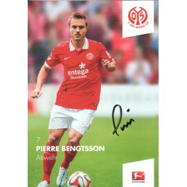 Autogramm Fussball | FSV Mainz 05 | 2014 | Pierre BENGTSSON