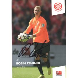 Autogramm Fussball | FSV Mainz 05 | 2014 | Robin ZENTNER