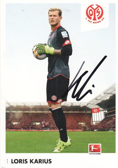 Autogramm Fussball | FSV Mainz 05 | 2015 | Loris KARIUS