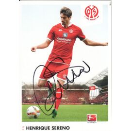 Autogramm Fussball | FSV Mainz 05 | 2015 | Henrique SERENO