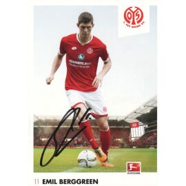 Autogramm Fussball | FSV Mainz 05 | 2015 | Emil BERGGREEN