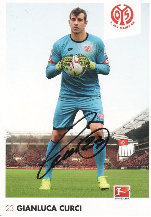 Autogramm Fussball | FSV Mainz 05 | 2015 | Gianluca CURCI