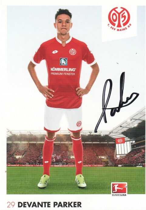 Autogramm Fussball | FSV Mainz 05 | 2015 | Devante PARKER