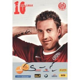 Autogramm Fussball | FSV Mainz 05 | 2010 | Jan SIMAK