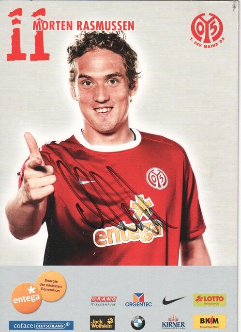 Autogramm Fussball | FSV Mainz 05 | 2010 | Morten RASMUSSEN