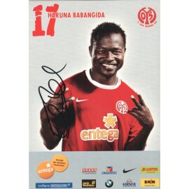 Autogramm Fussball | FSV Mainz 05 | 2010 | Haruna BABANGIDA