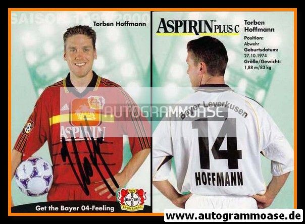 Autogramm Fussball | Bayer Leverkusen | 1999 | Torben HOFFMANN