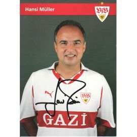Autogramm Fussball | VfB Stuttgart | 2010 TM | Hansi MÜLLER