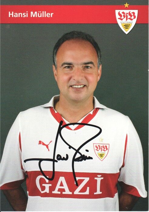 Autogramm Fussball | VfB Stuttgart | 2010 TM | Hansi MÜLLER