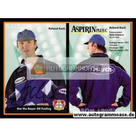Autogramm Fussball | Bayer Leverkusen | 1999 | Roland KOCH
