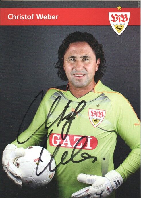Autogramm Fussball | VfB Stuttgart | 2010 TM | Christof WEBER