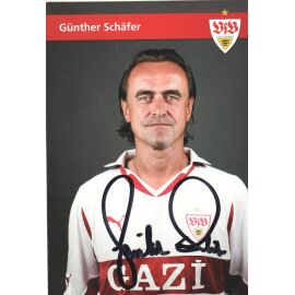 Autogramm Fussball | VfB Stuttgart | 2010 TM | Günther SCHÄFER