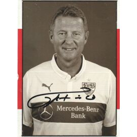 Autogramm Fussball | VfB Stuttgart | 2014 TM | Karlheinz FÖRSTER