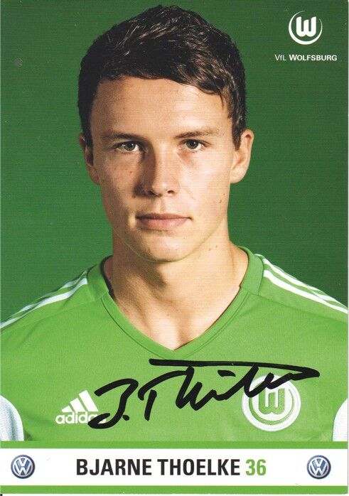 Autogramm Fussball | VfL Wolfsburg | 2011 | Bjarne THOELKE