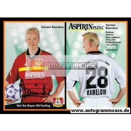Autogramm Fussball | Bayer Leverkusen | 1999 | Carsten RAMELOW
