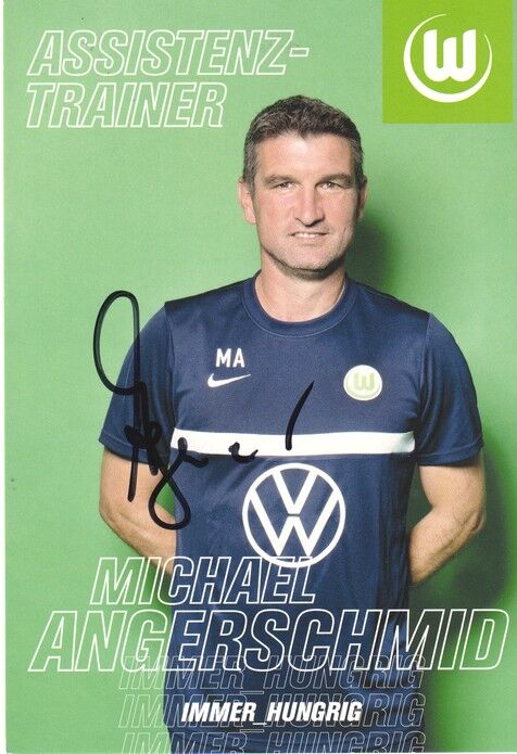 Autogramm Fussball | VfL Wolfsburg | 2020 | Michael ANGERSCHMID