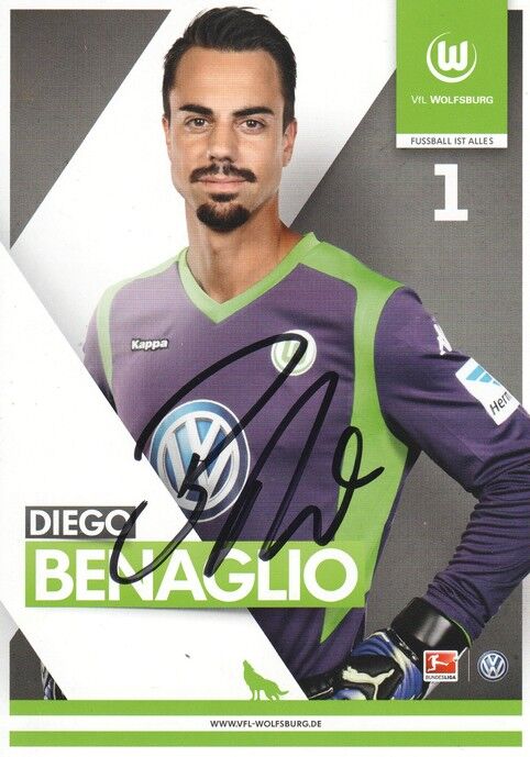 Autogramm Fussball | VfL Wolfsburg | 2014 | Diego BENAGLIO