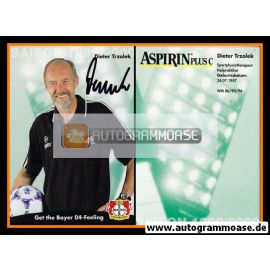 Autogramm Fussball | Bayer Leverkusen | 1999 | Dieter TRZOLEK