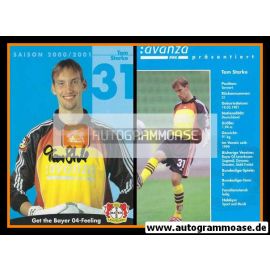 Autogramm Fussball | Bayer Leverkusen | 2000 | Tom STARKE