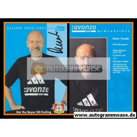 Autogramm Fussball | Bayer Leverkusen | 2000 | Dieter TRZOLEK