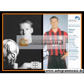 Autogramm Fussball | Bayer Leverkusen | 2001 | Markus DAUN