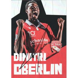 Autogramm Fussball | FC Thun | 2022 | Dimitri OBERLIN