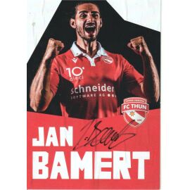 Autogramm Fussball | FC Thun | 2022 | Jan BAMERT