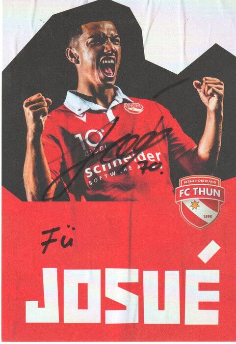 Autogramm Fussball | FC Thun | 2022 | JOSUE