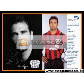 Autogramm Fussball | Bayer Leverkusen | 2001 | Ulf KIRSTEN