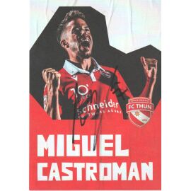 Autogramm Fussball | FC Thun | 2022 | Miguel CASTROMAN