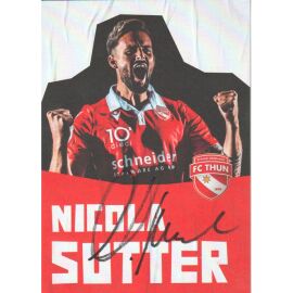 Autogramm Fussball | FC Thun | 2022 | Nicola SUTTER