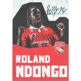 Autogramm Fussball | FC Thun | 2022 | Roland NDONGO