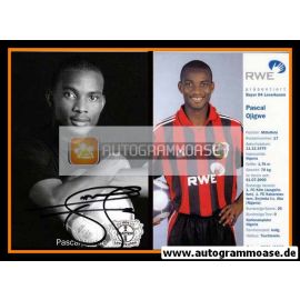 Autogramm Fussball | Bayer Leverkusen | 2001 | Pascal OJIGWE