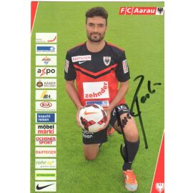 Autogramm Fussball | FC Aarau | 2014 | Luca RADICE