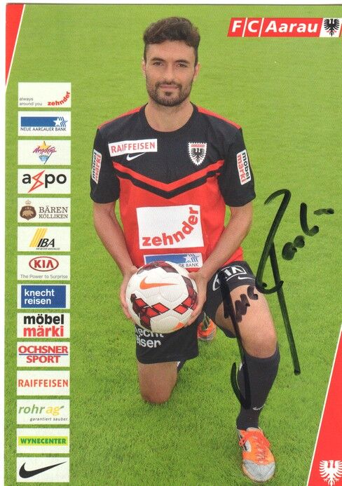 Autogramm Fussball | FC Aarau | 2014 | Luca RADICE