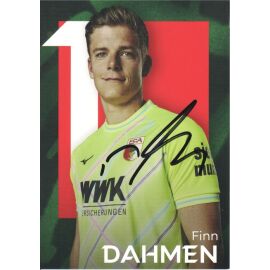 Autogramm Fussball | FC Augsburg | 2025 | Finn DAHMEN