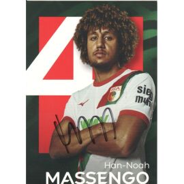 Autogramm Fussball | FC Augsburg | 2025 | Han-Noah MASSENGO