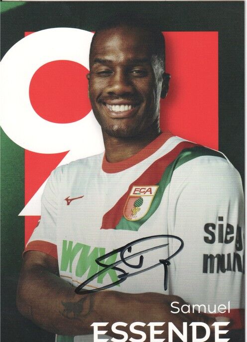 Autogramm Fussball | FC Augsburg | 2025 | Samuel ESSENDE