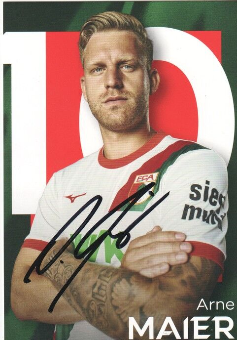 Autogramm Fussball | FC Augsburg | 2025 | Arne MAIER