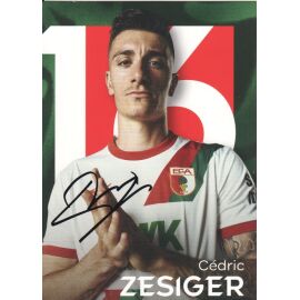 Autogramm Fussball | FC Augsburg | 2025 | Cedric ZESIGER