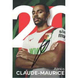 Autogramm Fussball | FC Augsburg | 2025 | Alexis CLAUDE-MAURICE