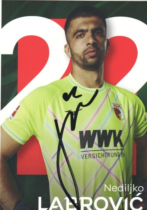 Autogramm Fussball | FC Augsburg | 2025 | Nediljko LABROVIC