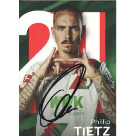 Autogramm Fussball | FC Augsburg | 2025 | Philip TIETZ