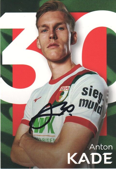 Autogramm Fussball | FC Augsburg | 2025 | Anton KADE