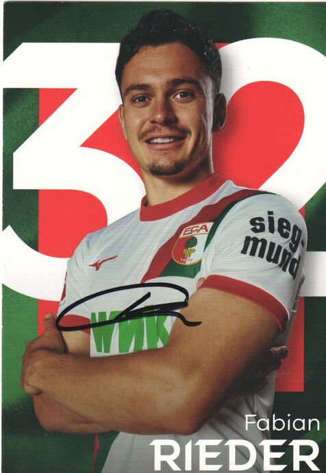 Autogramm Fussball | FC Augsburg | 2025 | Fabian RIEDER