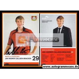 Autogramm Fussball | Bayer Leverkusen | 2006 | Jan-Ingwer CALLSEN-BRACKER
