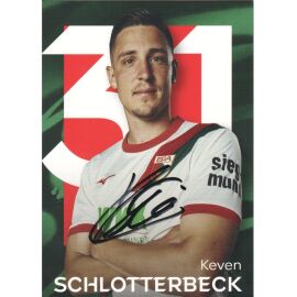 Autogramm Fussball | FC Augsburg | 2025 | Keven SCHLOTTERBECK