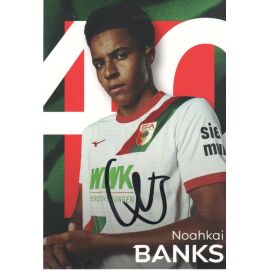 Autogramm Fussball | FC Augsburg | 2025 | Noahkai BANKS