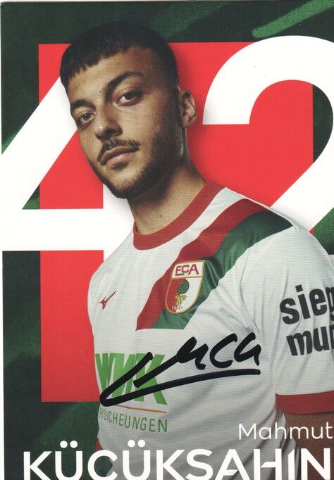 Autogramm Fussball | FC Augsburg | 2025 | Mahmut KÜCÜKSAHIN
