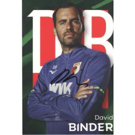 Autogramm Fussball | FC Augsburg | 2025 | David BINDER